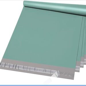 20 Large 14.5” x 19” Jade Green Self-adhesive Polymailers